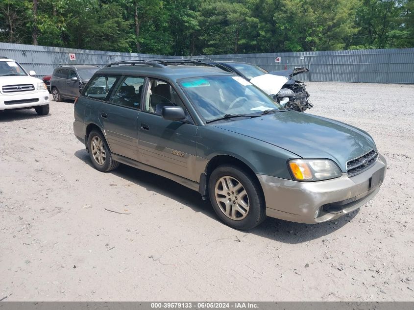 4S3BH665XY7668205 | 2000 SUBARU OUTBACK