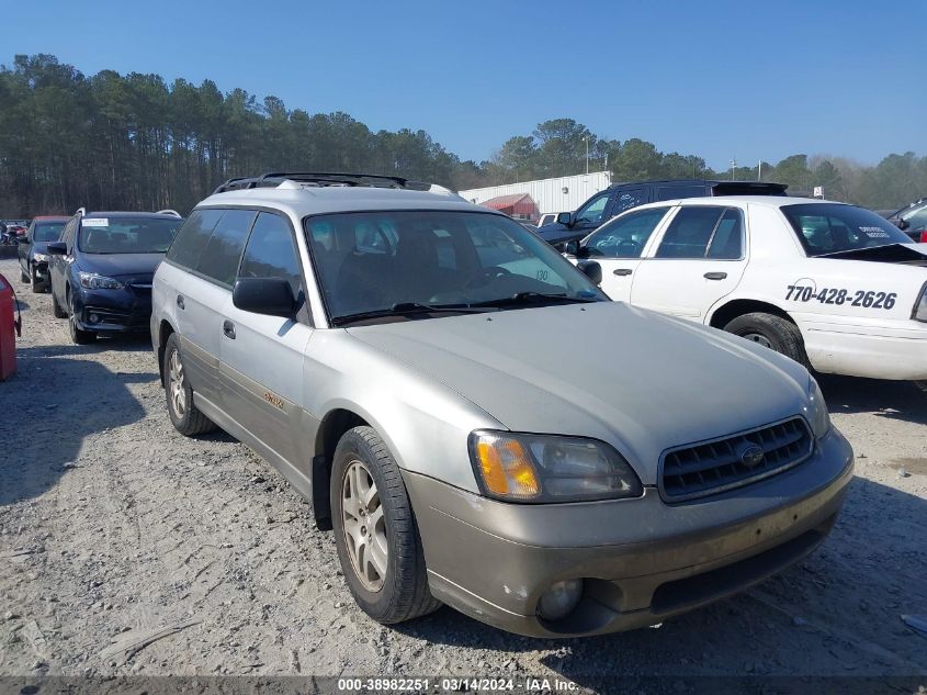 4S3BH675137615822 | 2003 SUBARU OUTBACK