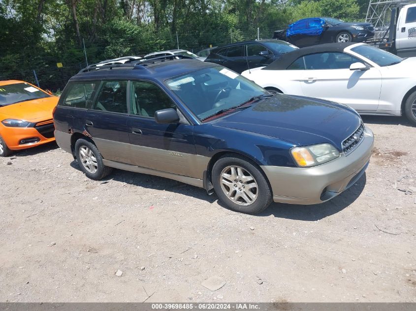 4S3BH675137620809 | 2003 SUBARU OUTBACK