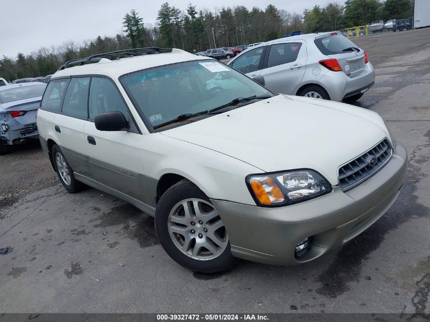 4S3BH675837610603 | 2003 SUBARU OUTBACK