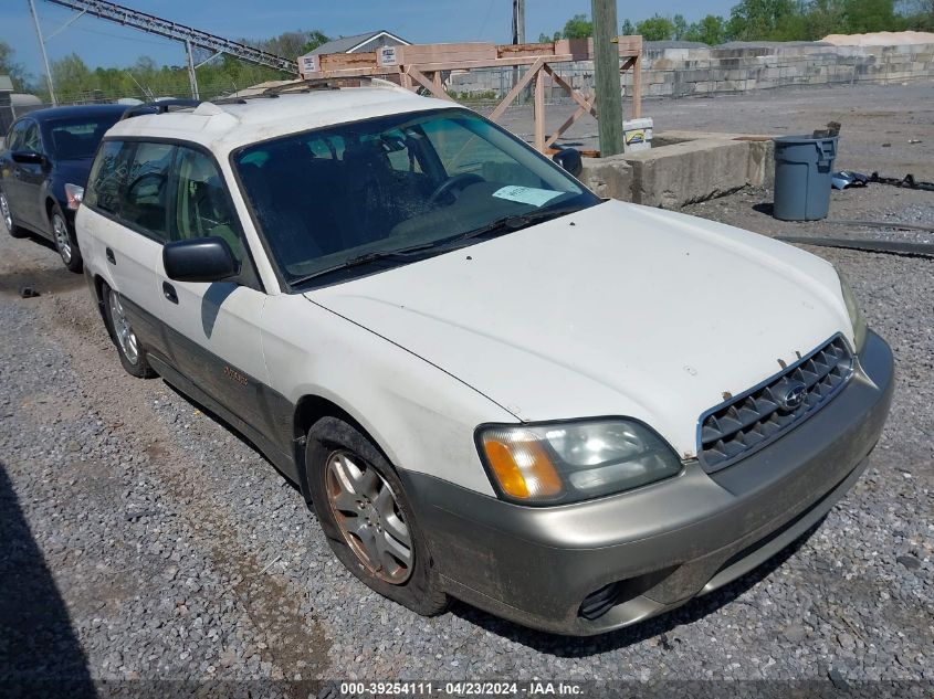 4S3BH675837638546 | 2003 SUBARU OUTBACK