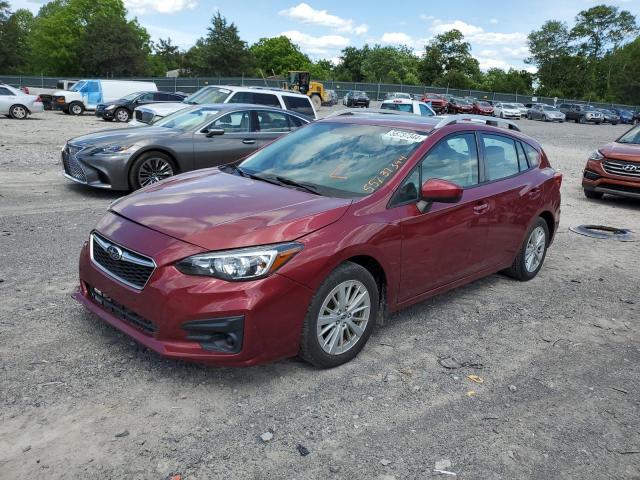 4S3GTAB66J3703700 | 2018 Subaru impreza premium