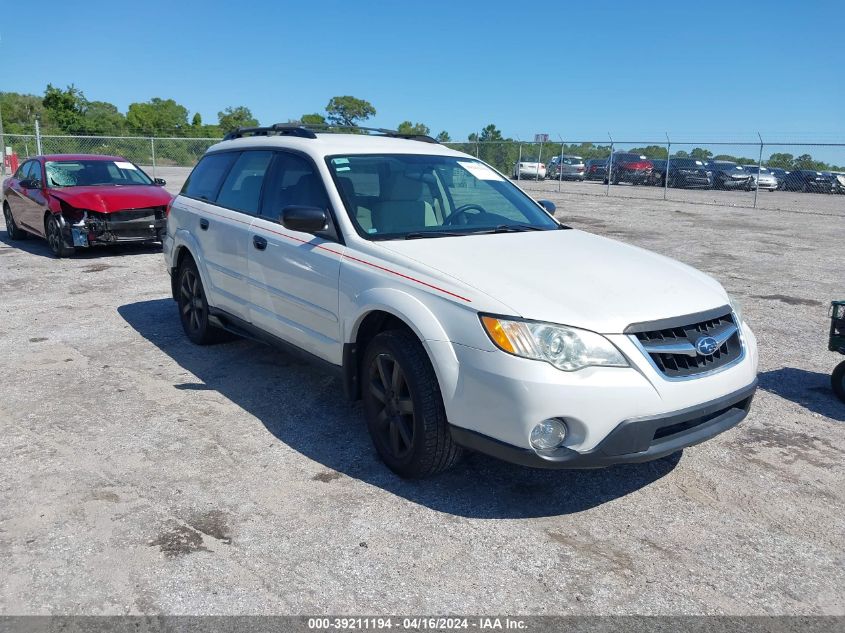 4S4BP61C397324253 | 2009 SUBARU OUTBACK