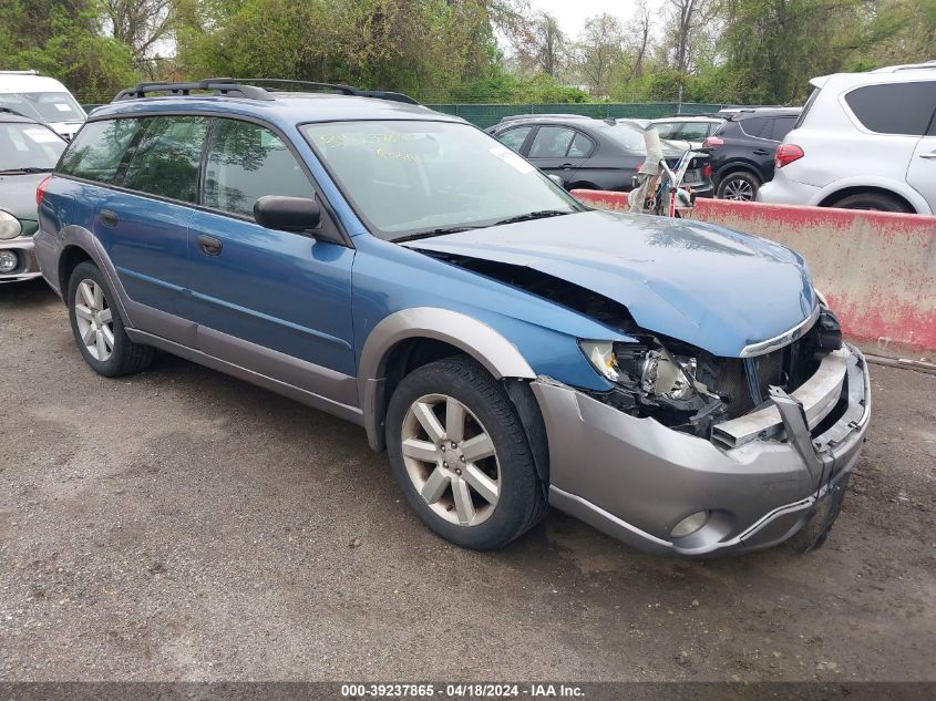 4S4BP61C887312842 | 2008 SUBARU OUTBACK