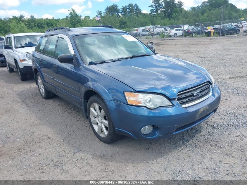 4S4BP61CX67303086 | 2006 SUBARU OUTBACK