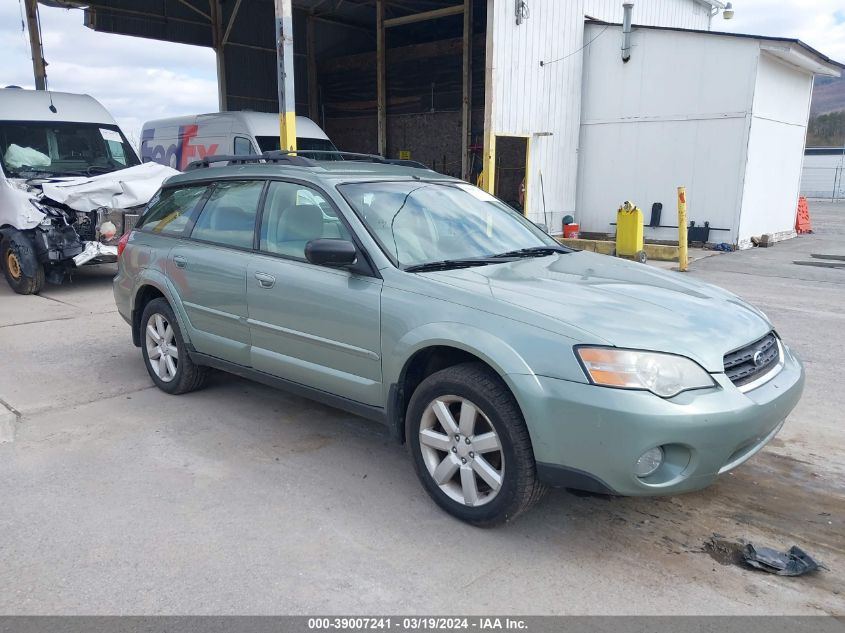 4S4BP61CX67333592 | 2006 SUBARU OUTBACK