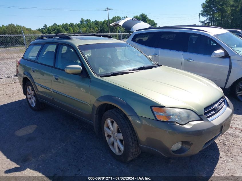 4S4BP62C067332238 | 2006 SUBARU OUTBACK