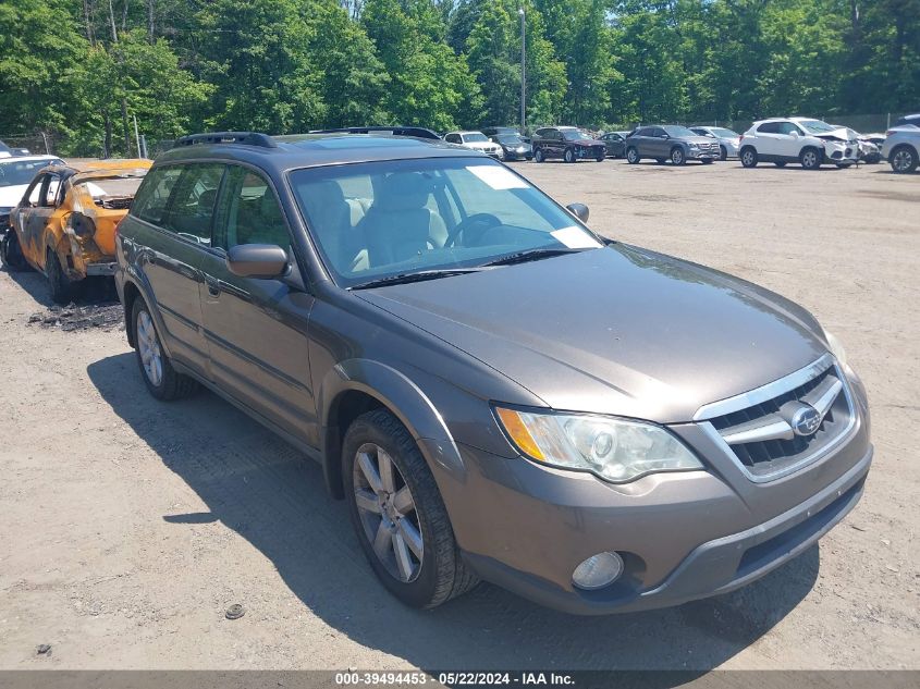 4S4BP62CX87308788 | 2008 SUBARU OUTBACK