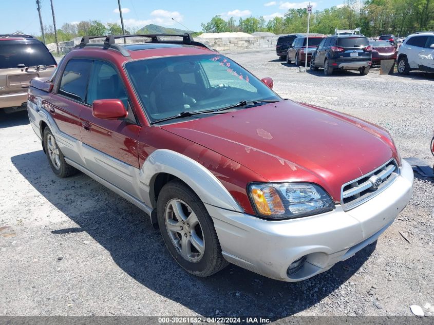 4S4BT61C137111644 | 2003 SUBARU BAJA