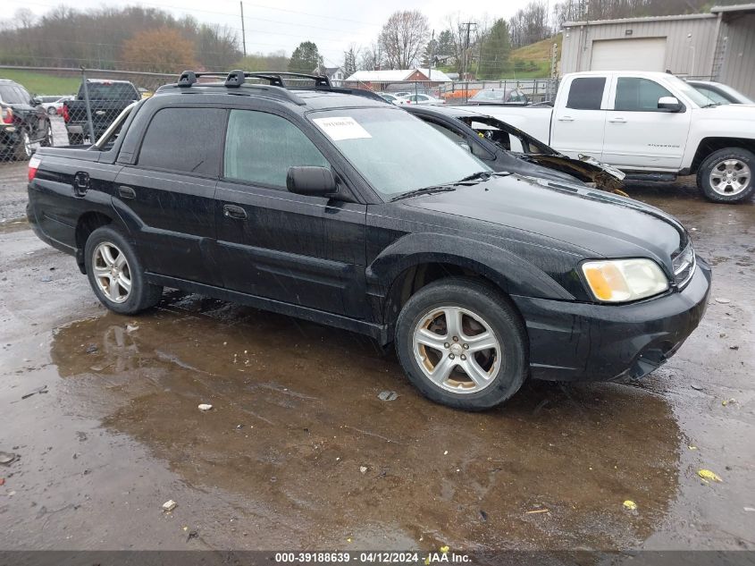 4S4BT62C067105840 | 2006 SUBARU BAJA