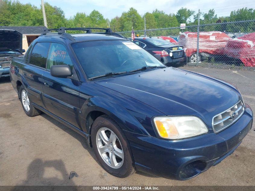 4S4BT62C836115811 | 2003 SUBARU BAJA