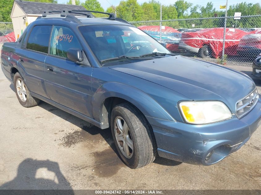 4S4BT62CX67100158 | 2006 SUBARU BAJA