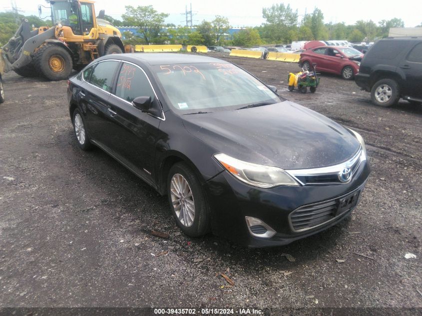 4T1BD1EB0EU025456 | 2014 TOYOTA AVALON HYBRID