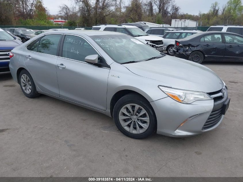 4T1BD1FK1HU216144 | 2017 TOYOTA CAMRY HYBRID