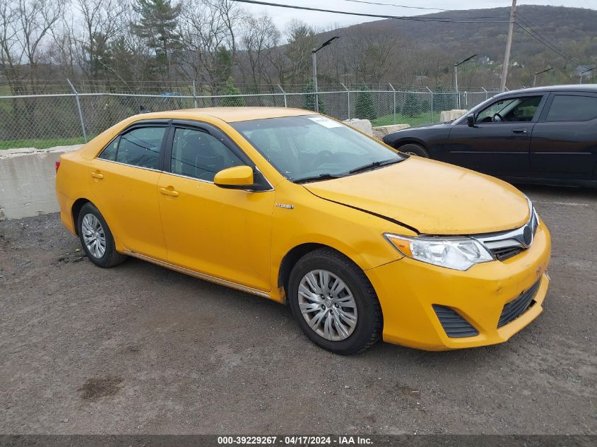 4T1BD1FK6EU131683 | 2014 TOYOTA CAMRY HYBRID