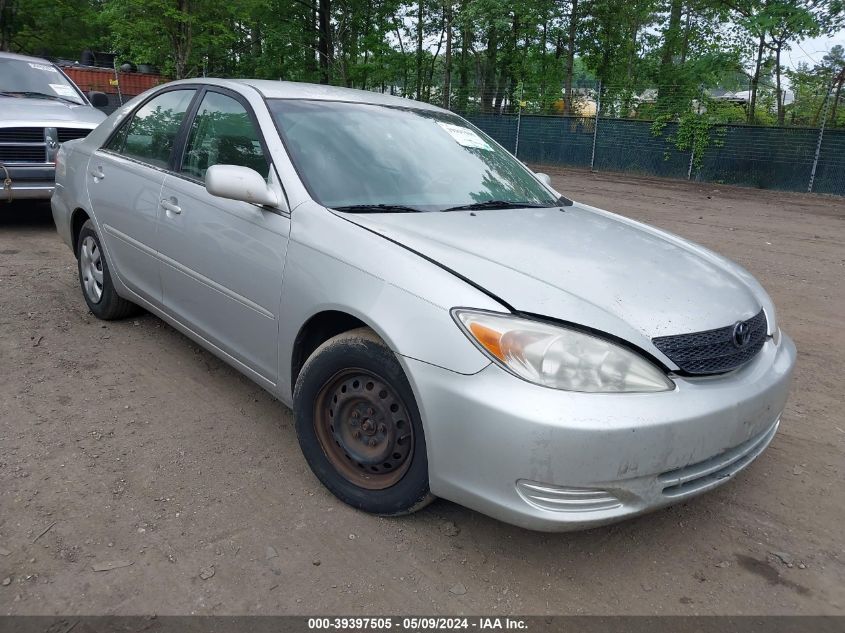 4T1BE32K02U607145 | 2002 TOYOTA CAMRY