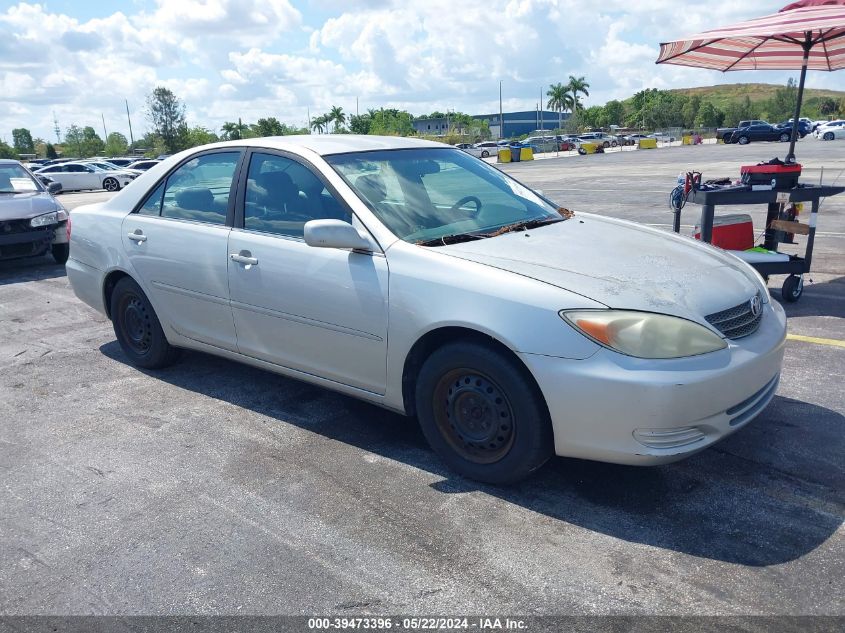 4T1BE32K32U038906 | 2002 TOYOTA CAMRY