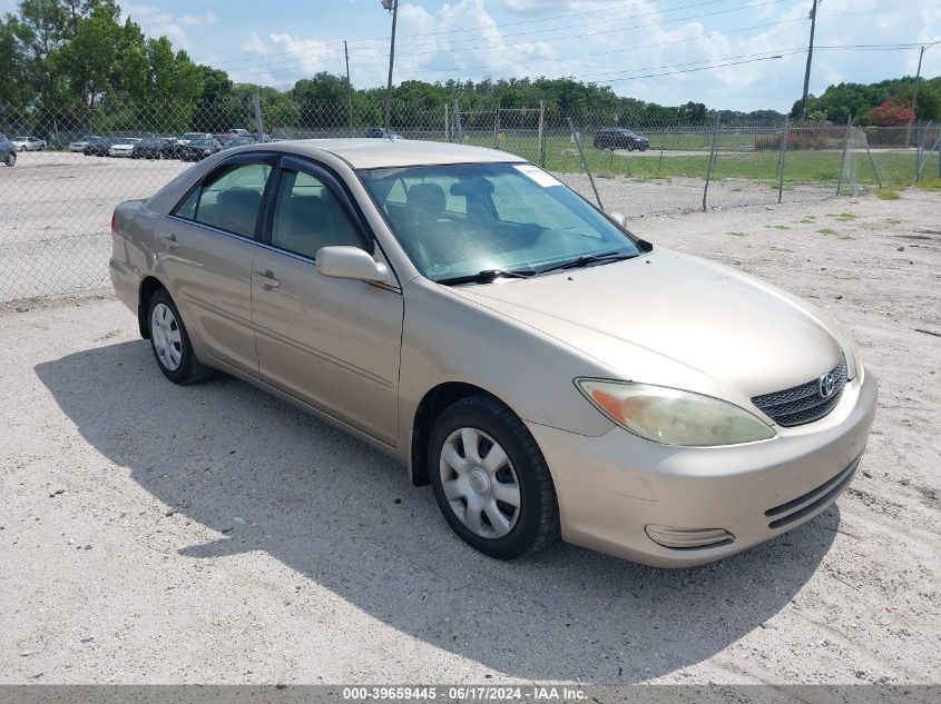 4T1BE32K32U076264 | 2002 TOYOTA CAMRY