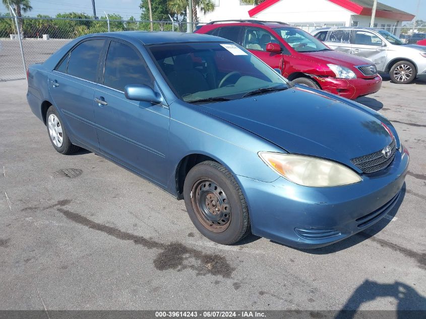 4T1BE32K33U206657 | 2003 TOYOTA CAMRY