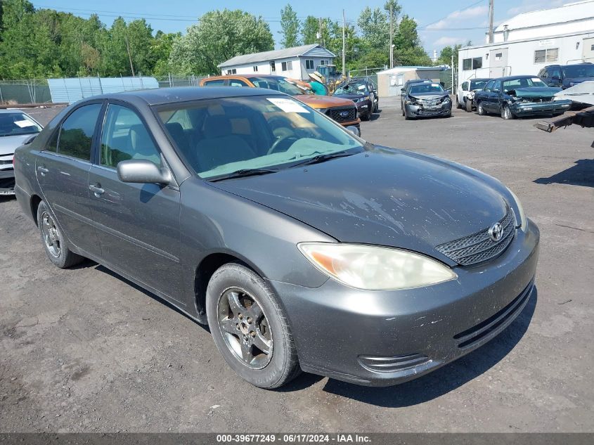 4T1BE32KX3U670822 | 2003 TOYOTA CAMRY