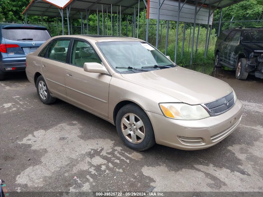 4T1BF28B71U172928 | 2001 TOYOTA AVALON