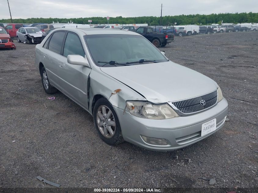 4T1BF28B8YU061136 | 2000 TOYOTA AVALON