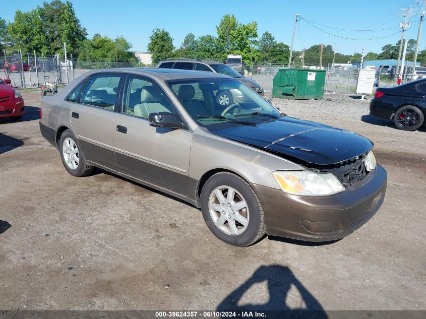 4T1BF28B8YU103689 | 2000 TOYOTA AVALON