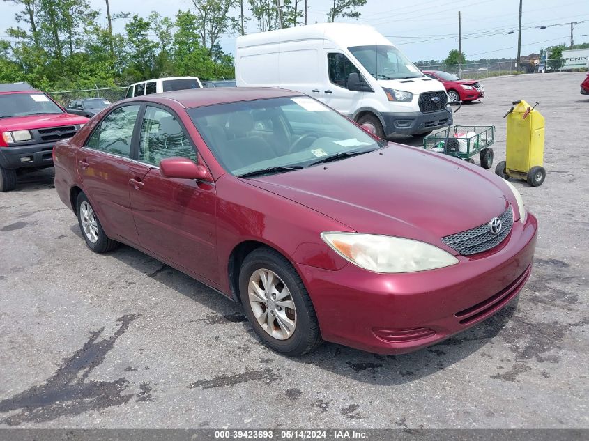 4T1BF30KX4U072215 | 2004 TOYOTA CAMRY