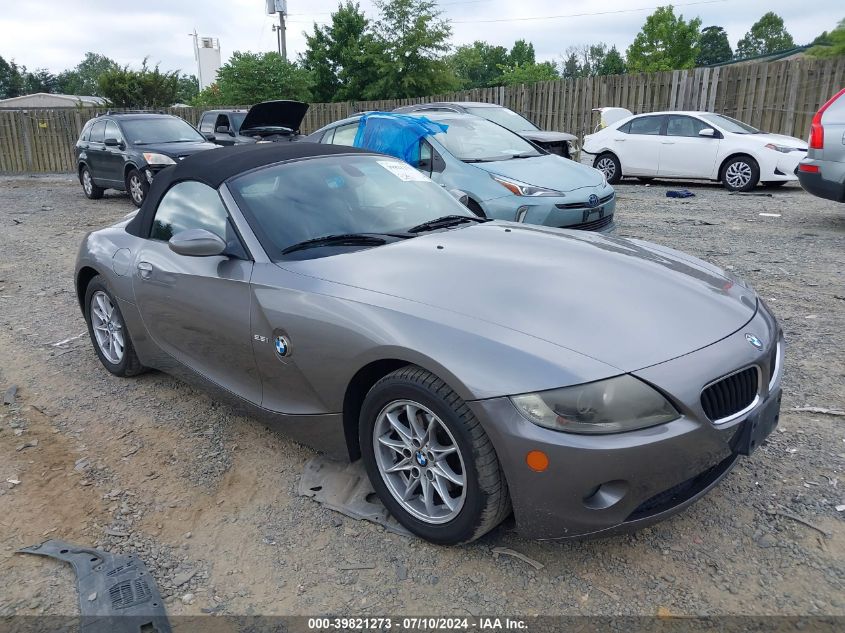 4USBT335X5LS57336 | 2005 BMW Z4