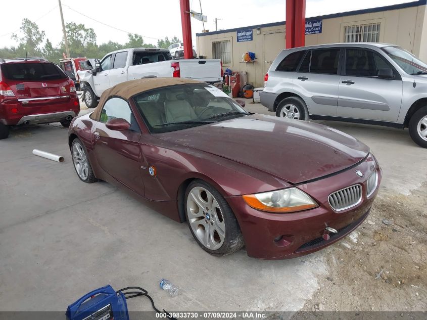 4USBT53423LU03793 | 2003 BMW Z4