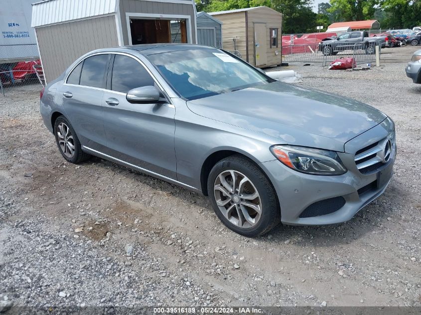 55SWF4KB1FU076494 | 2015 MERCEDES-BENZ C 300