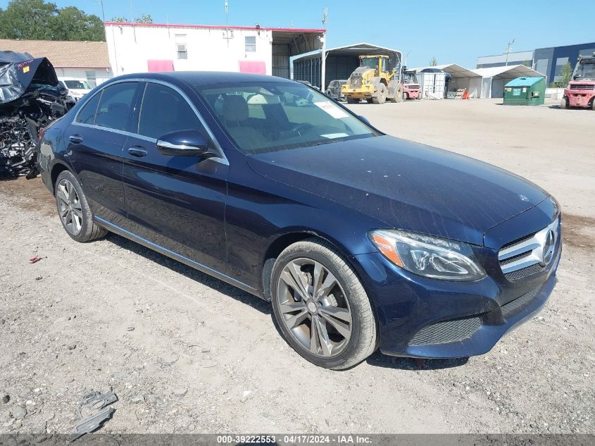 55SWF4KB6FU039151 | 2015 MERCEDES-BENZ C 300