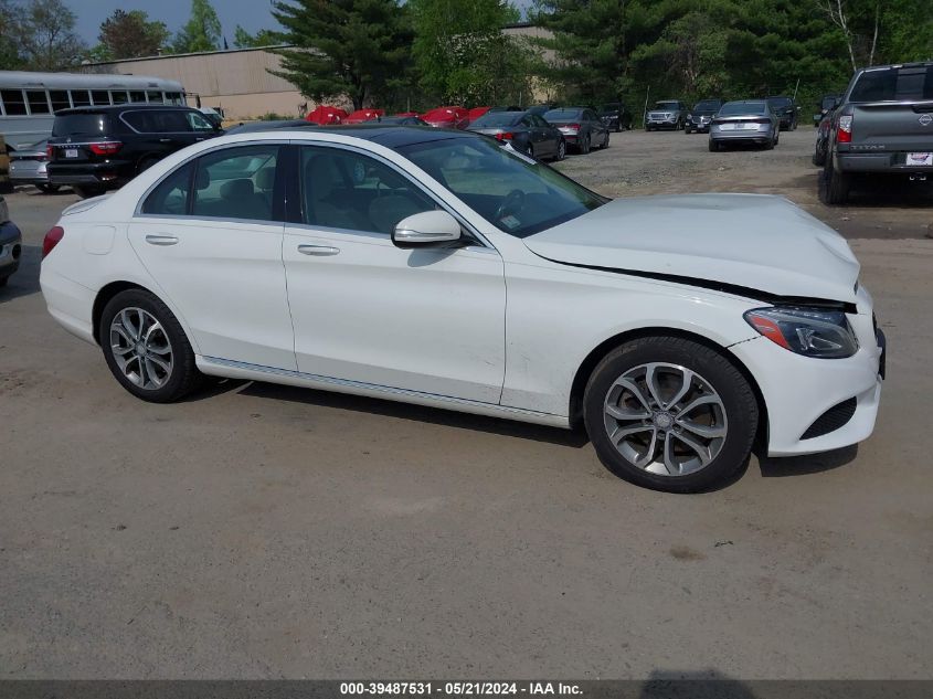 55SWF4KBXFU071391 | 2015 MERCEDES-BENZ C 300