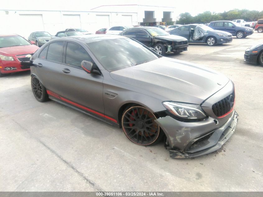 55SWF8HB9FU074491 | 2015 MERCEDES-BENZ C 63 AMG