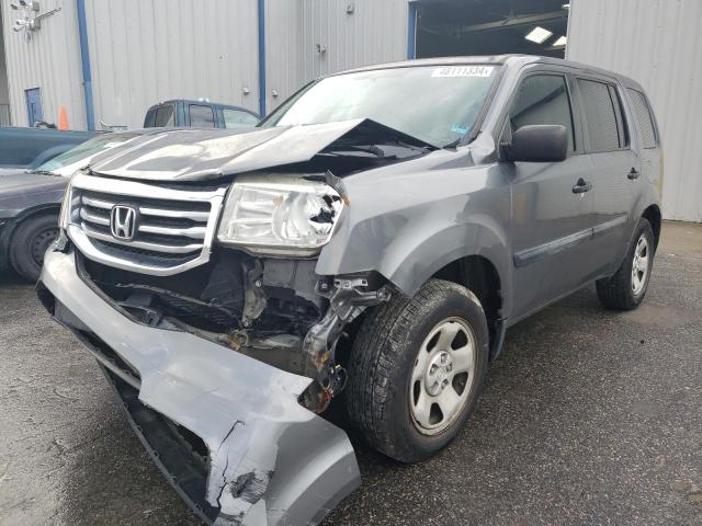 5FNYF3H27DB037322 | 2013 Honda pilot lx