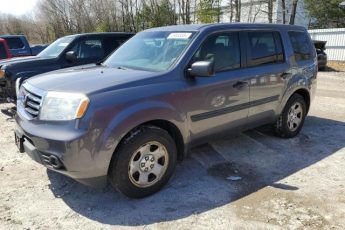 5FNYF4H26FB061443 | 2015 Honda pilot lx