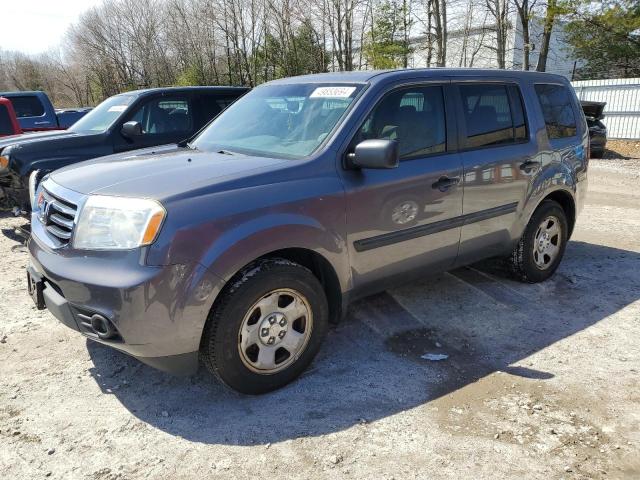 5FNYF4H26FB061443 | 2015 Honda pilot lx