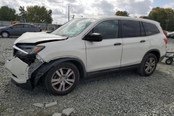 5FNYF5H11HB011503 | 2017 Honda pilot lx