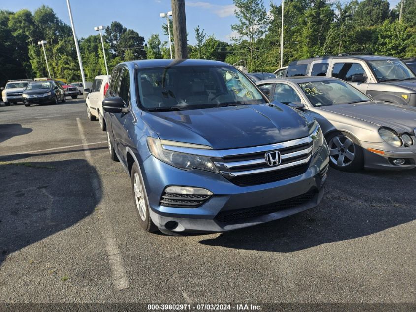 5FNYF5H16GB048206 | 2016 HONDA PILOT