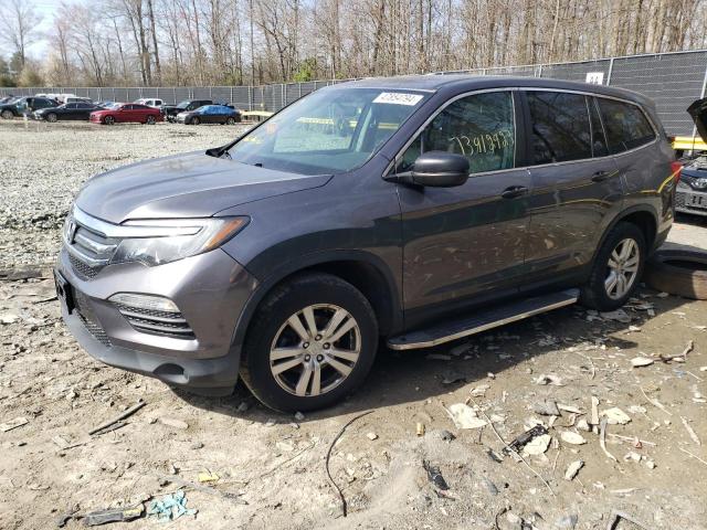 5FNYF6H13GB089043 | 2016 Honda pilot lx