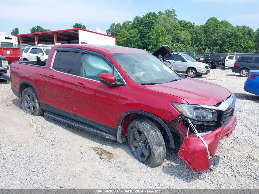 5FPYK3F58NB011880 | 2022 HONDA RIDGELINE