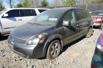 5N1BV28U18N111499 | 2008 Nissan quest s