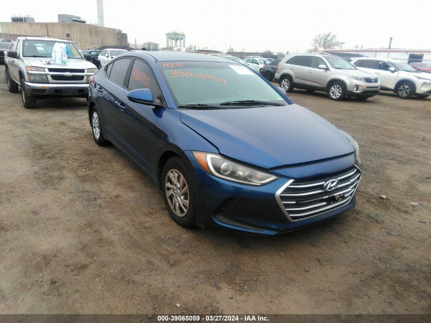 5NPD74LF7HH144292 | 2017 HYUNDAI ELANTRA