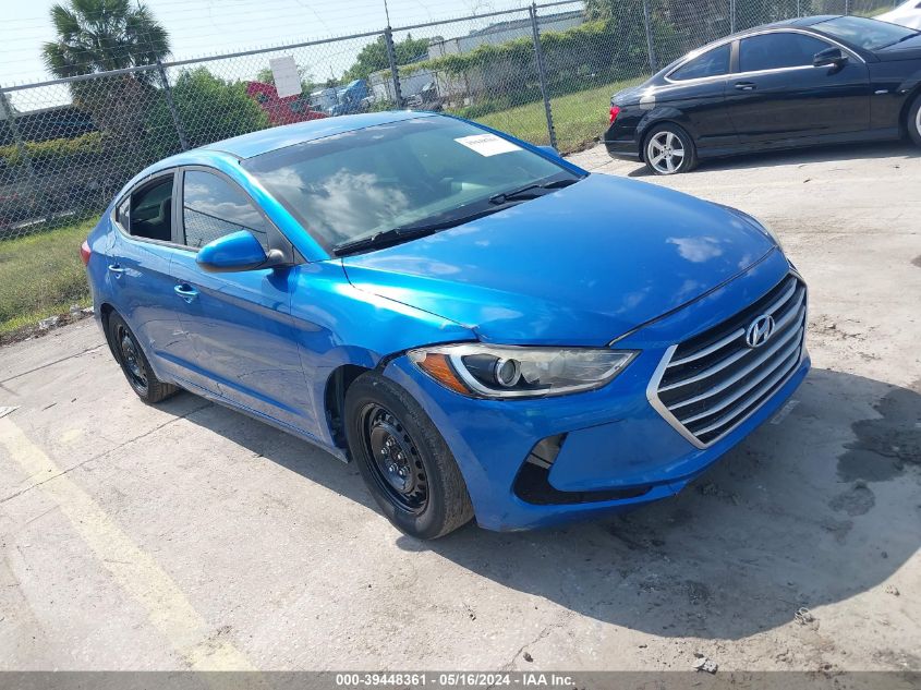 5NPD74LF8HH150327 | 2017 HYUNDAI ELANTRA