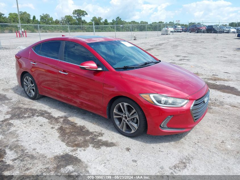 5NPD84LF5HH146698 | 2017 HYUNDAI ELANTRA