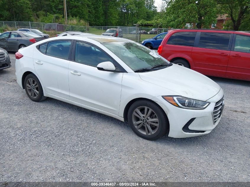 5NPD84LF8JH217284 | 2018 HYUNDAI ELANTRA