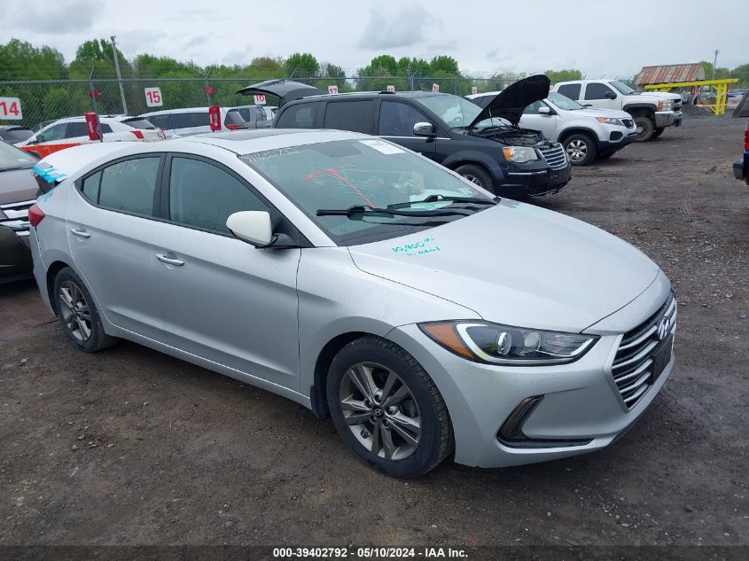 5NPD84LFXJH395262 | 2018 HYUNDAI ELANTRA