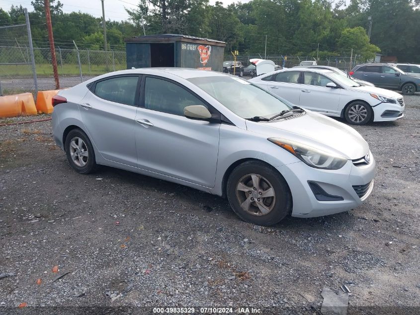 5NPDH4AE2EH482699 | 2014 HYUNDAI ELANTRA