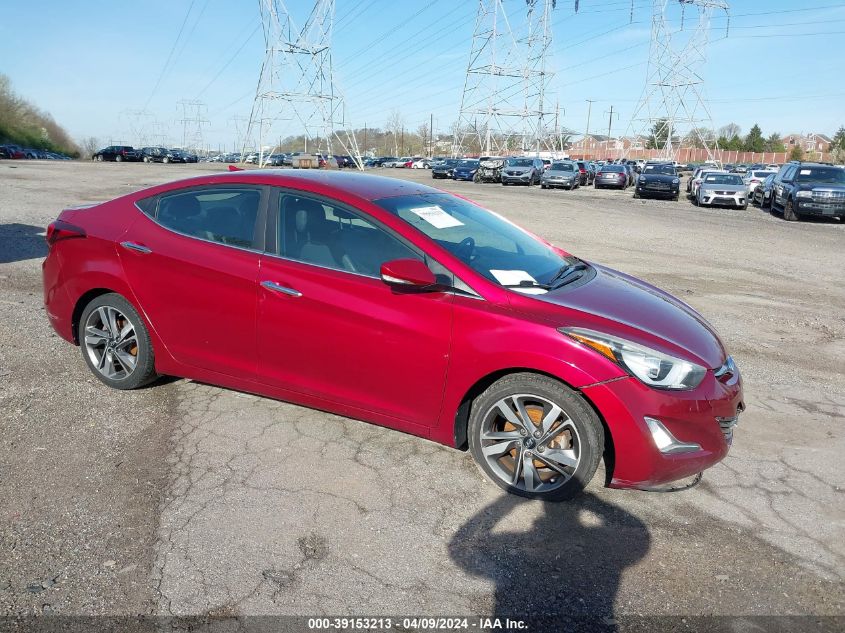 5NPDH4AE2FH553921 | 2015 HYUNDAI ELANTRA