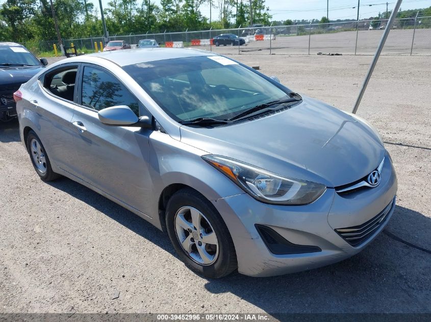 5NPDH4AE2FH558956 | 2015 HYUNDAI ELANTRA